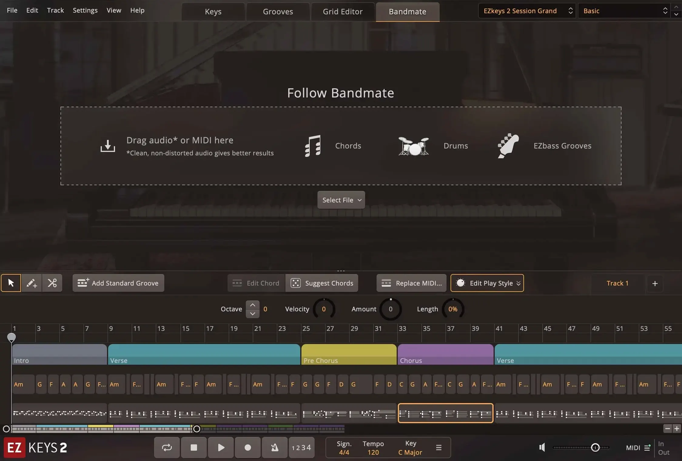 Toontrack EZkeys mode 4