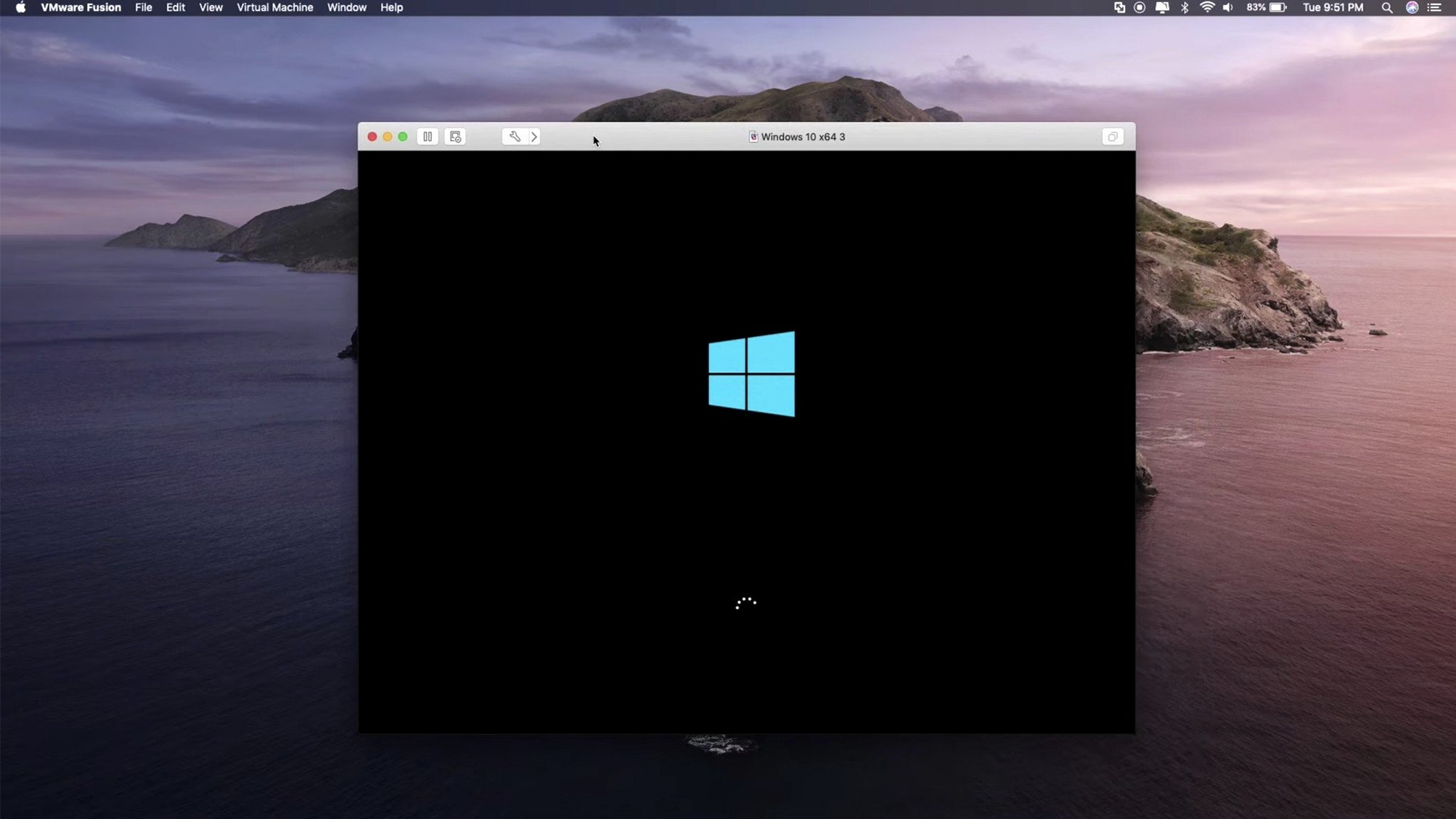 vmware fusion mac torrent start screen