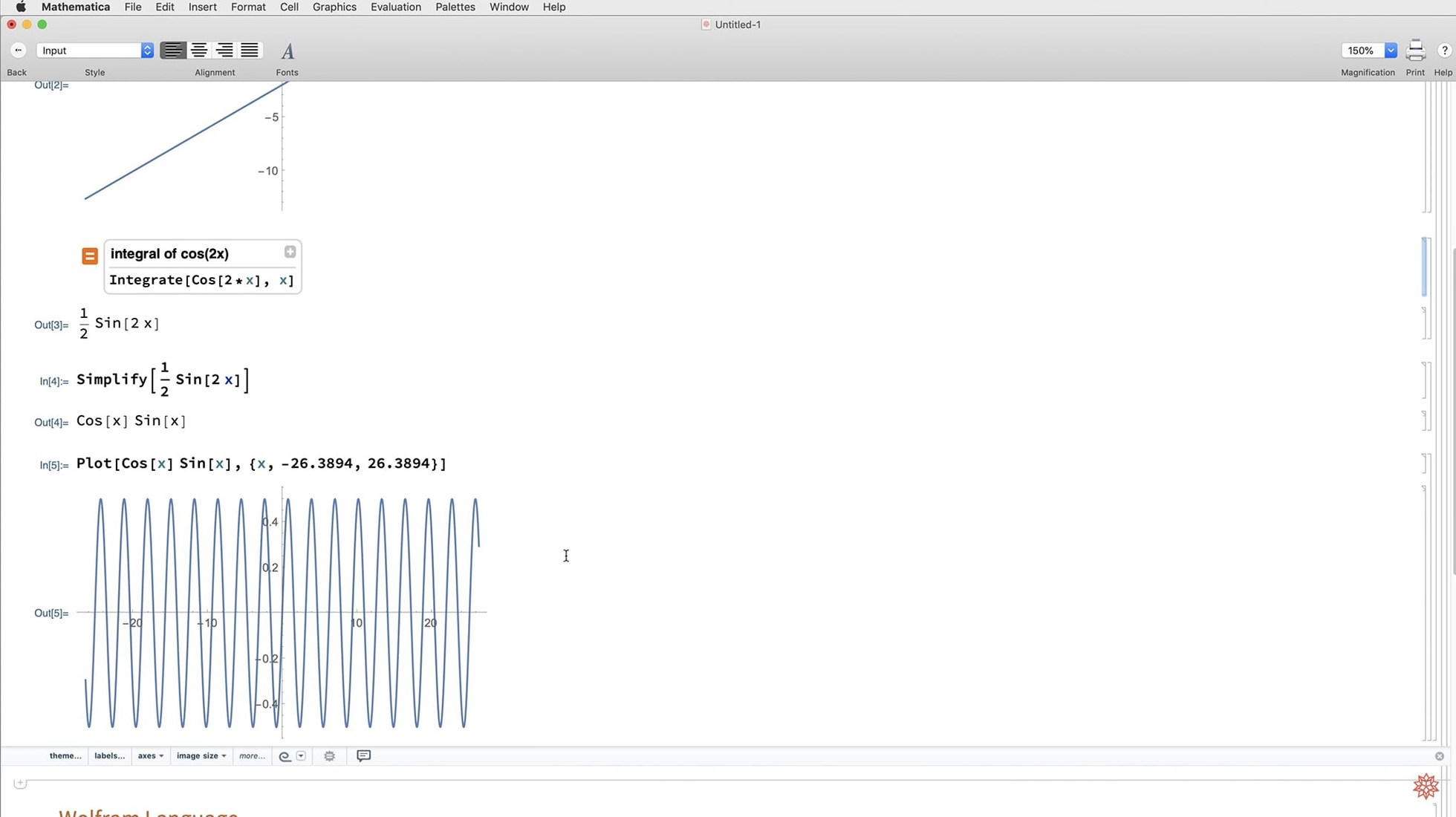 Wolfram Mathematica detail view 2