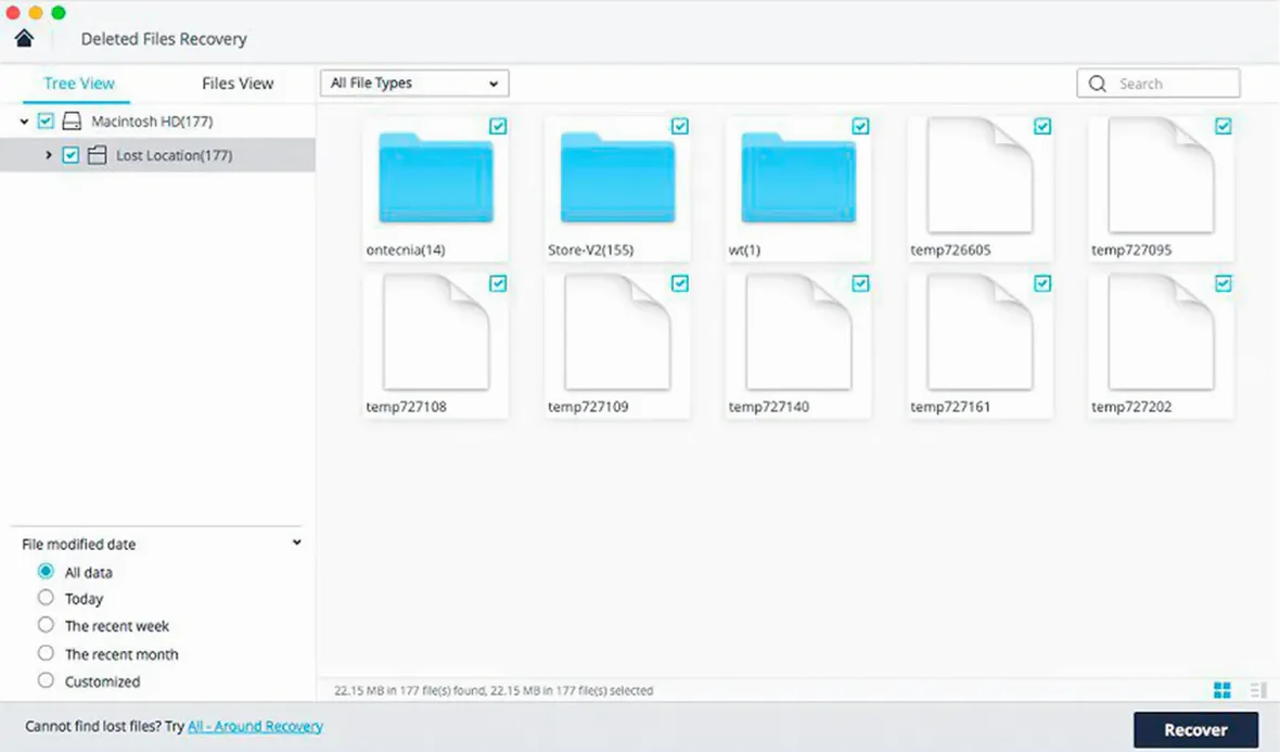 Wondershare Recoverit mode 2