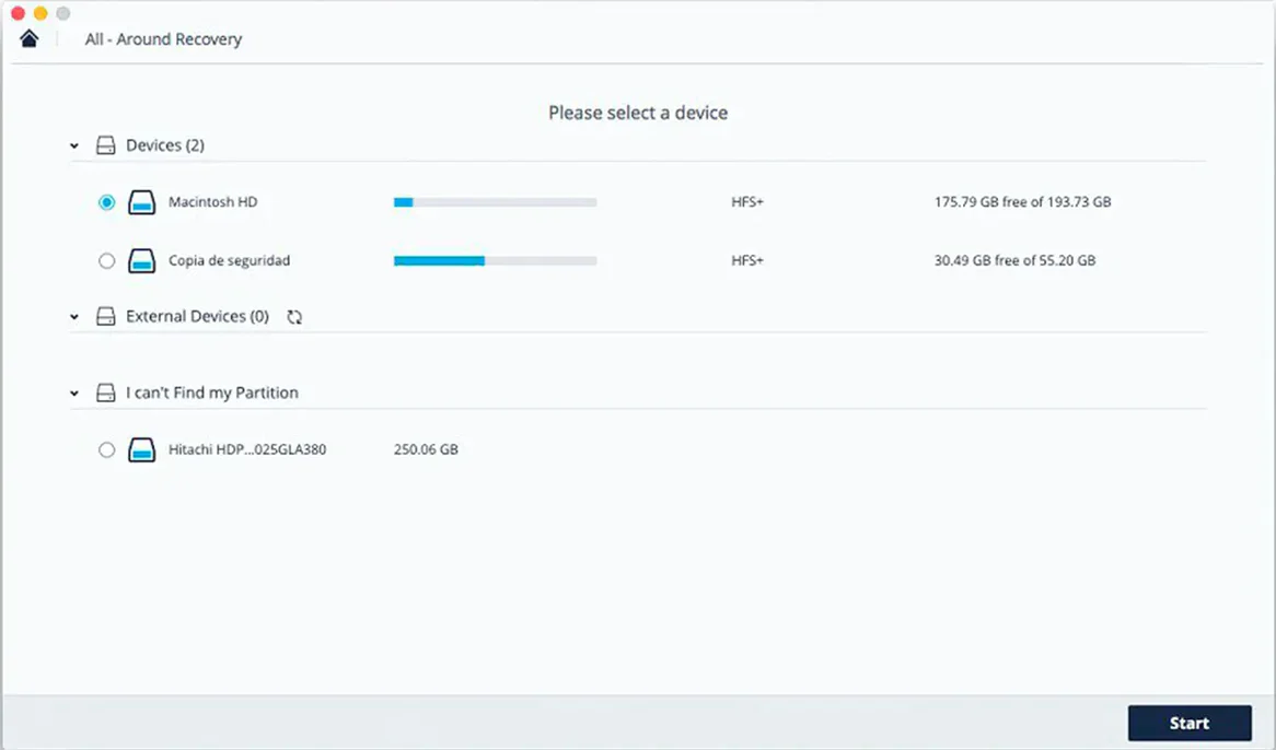 Wondershare Recoverit mode 3