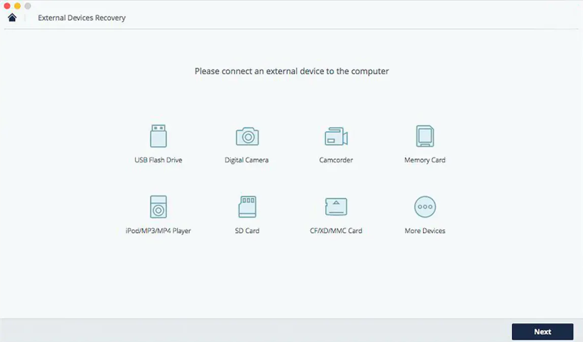 Wondershare Recoverit mode 4