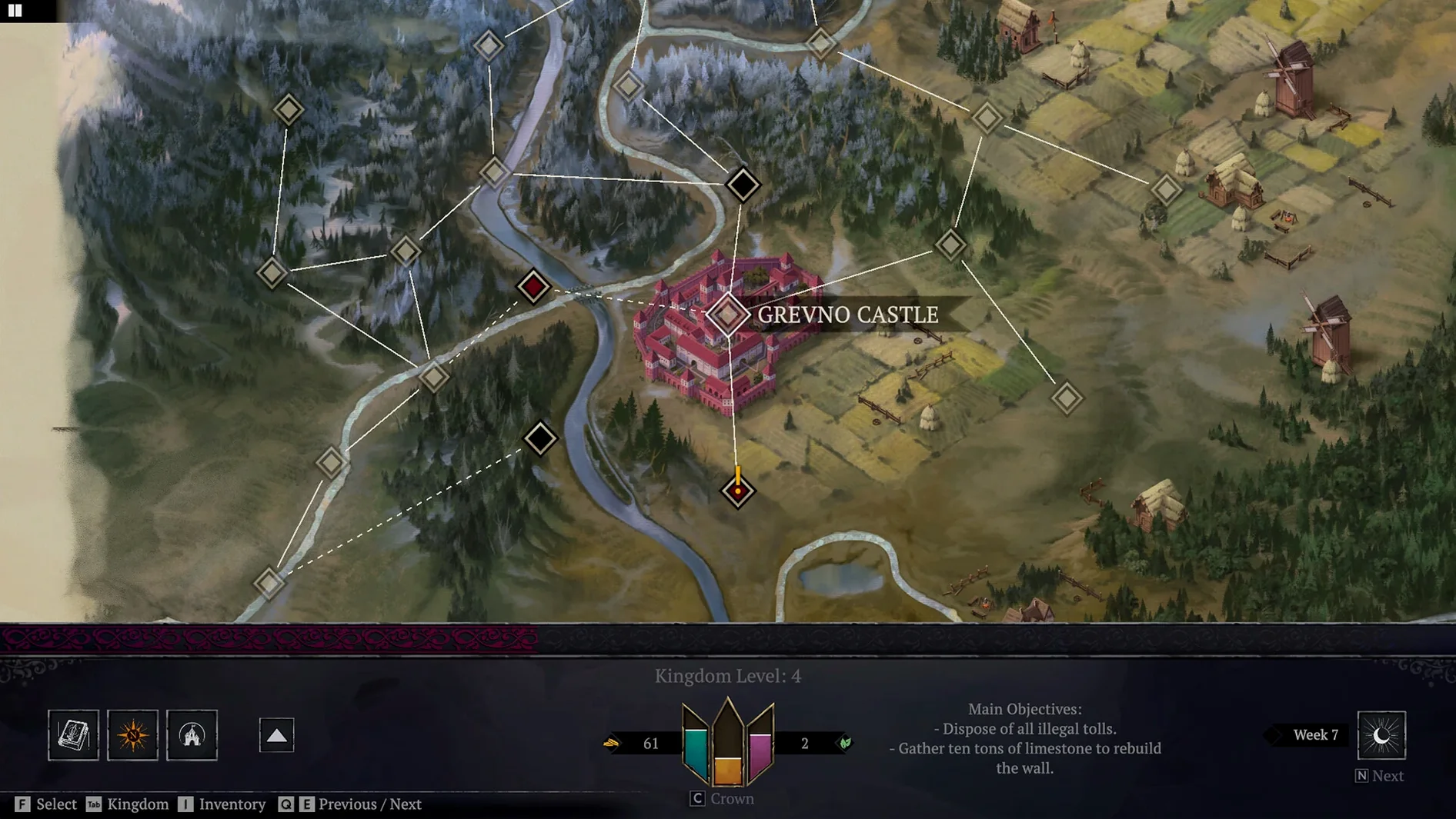 Yes, Your Grace 2: Snowfall mode 3