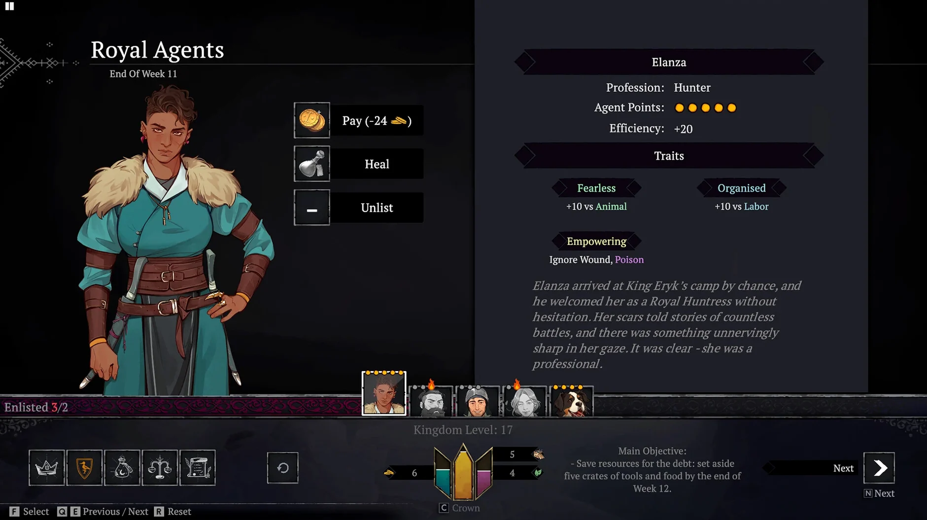 Yes, Your Grace 2: Snowfall mode 4