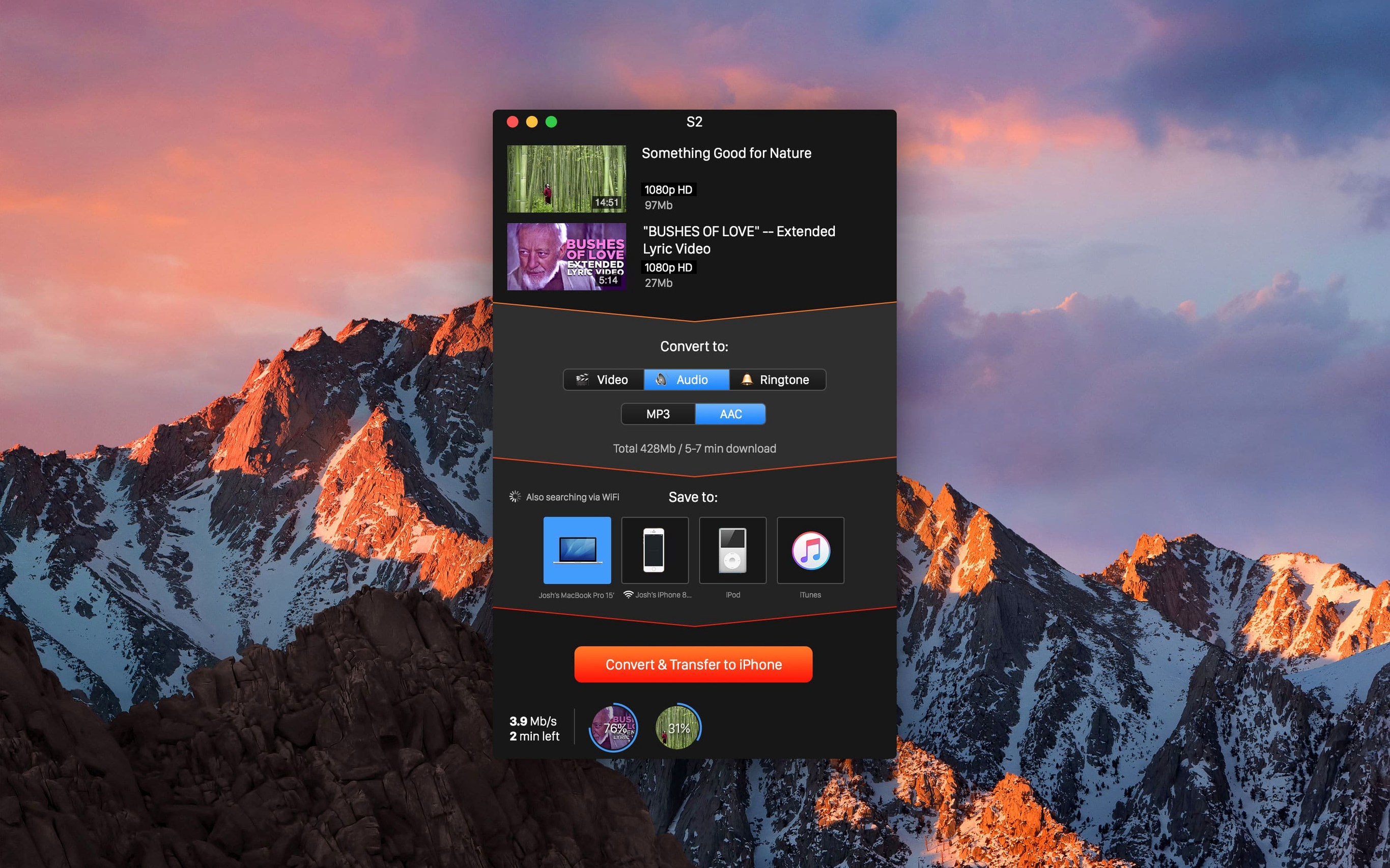 YouTube Converter PRO mode 2