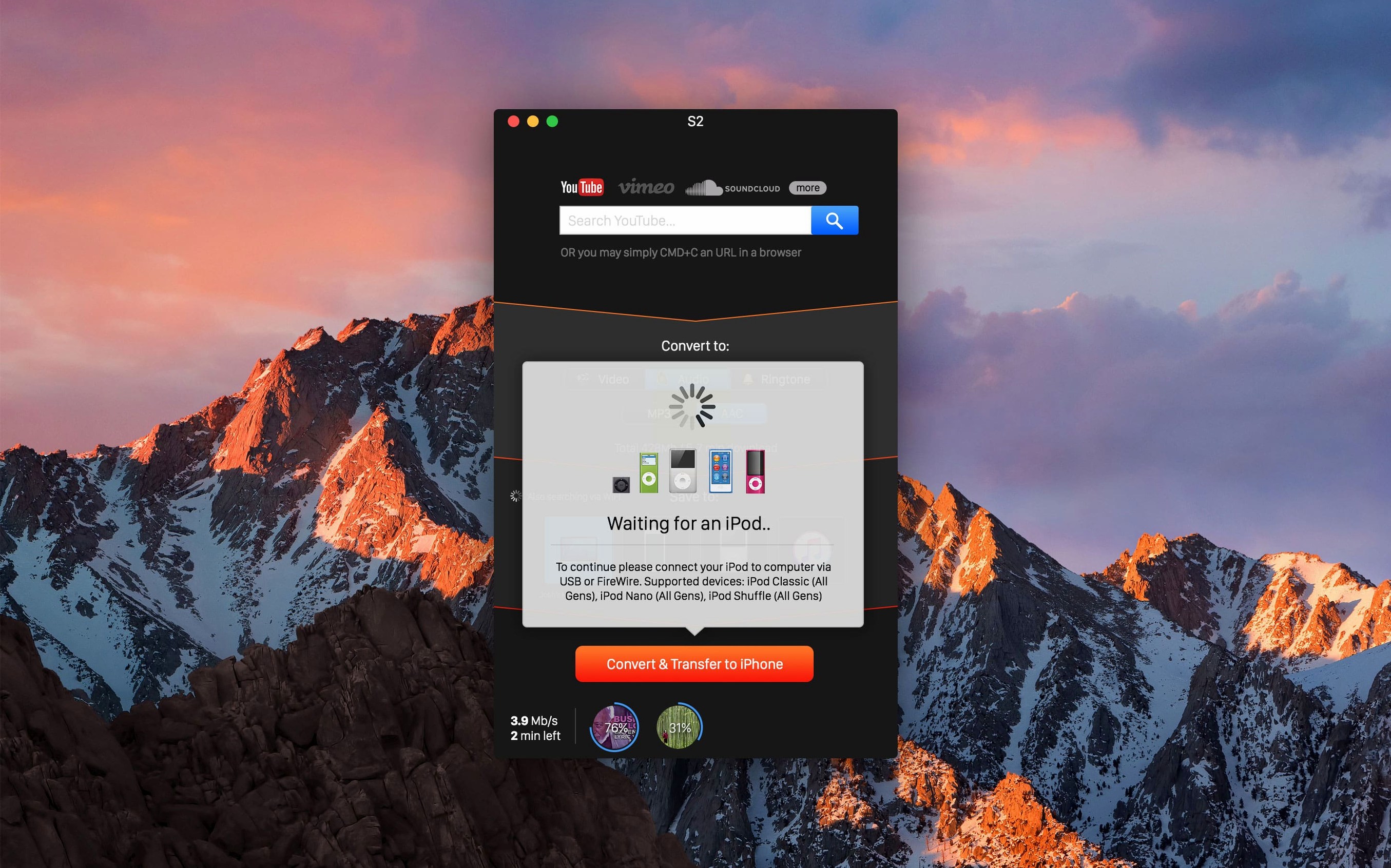 YouTube Converter PRO mode 3